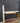 36391 Black Metal and Wood Utility Shelf