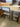 74946 Industrial Wooden Desk and Chair Set