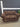 87509 Vintage Brown Patterned Loveseat