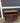 65078 Rustic Wooden Media Console with Glass Doors