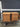 39594 Vintage Oak Nightstands with Carved Detailing