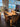 78311 Rustic Wooden Dining Table Set with Chairs