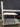 23783 Compact White Office Desk with Metal Legs
