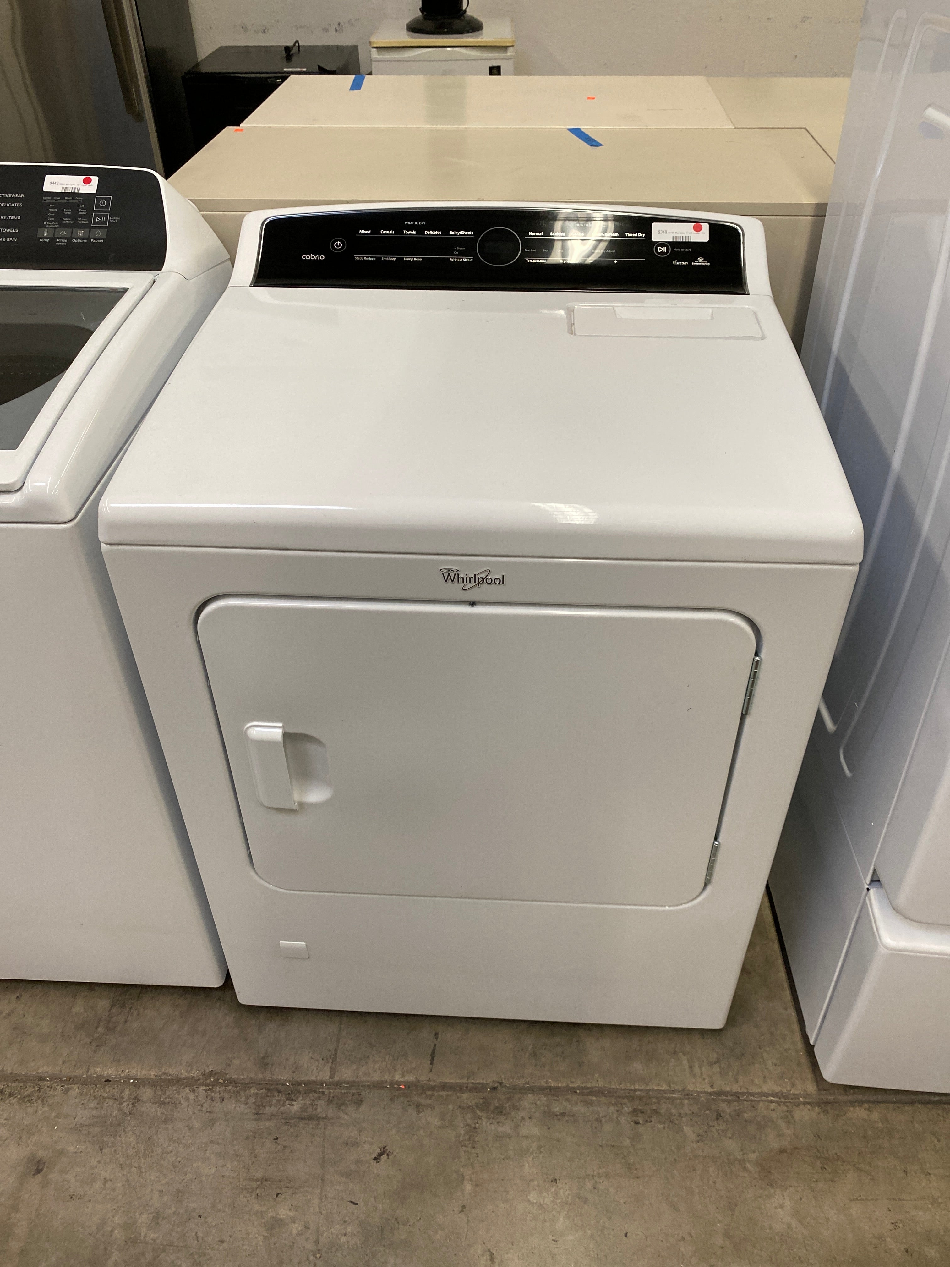 69744 Whirlpool Front Loader Clothes Dryer 30 Day Guarantee ! HabiStore