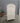 59248 Vintage White Armoire Cabinet