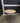 92144 Round Wooden Side Table with Metal Legs
