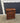 46895 Vintage Wooden Nightstand with Three Drawers