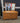 08793 Vintage Wooden Dresser with Mirror