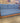 13566 Vintage Blue Upholstered Wood Frame Sofa