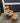34684 Tan Leather Swivel Recliner Chair with Ottoman