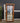 02647 Oak Finish Glass Display Cabinet