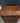 46895 Vintage Wooden Nightstand with Three Drawers
