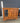 28732 Rustic Pine Wood Cabinet with Glass Door