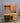 24358 Vintage Oak Office Desk with Hutch