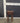 03258 Vintage Wooden Side Table with Drawer