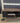 29010 Vintage Steel Office Desk with Walnut Laminate Top