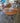 75793 Round Wood Dining Table with Iron Base