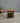42850 Rustic Wooden Side Table with Shelf
