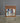 06913 Rustic Wooden Art Mirror with Decorative Tiles