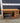 33901 Vintage Wooden Office Desk with Storage