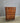 39747 Vintage Wooden Chest of Drawers with Brass Handles