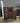 01708 Antique-Style Wooden Cabinet with Glass Doors
