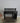 45717 Black Wooden Office Desk with Hutch