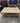 83828 Natural Wood Coffee Table with Woven Shelf