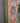 47117 Rustic Painted Wood Cabinet