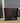 43970 Three-Compartment Black and Brown Storage Cabinet