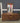 99698 Vintage Wooden Dresser with Mirror