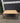 99107 Rustic Wooden Coffee Table with Metal Frame