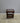 95285 Vintage Wooden Side Table with Glass Insert