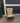 95725 Floral Patterned Wooden Rocking Chair