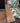 64425 Vintage Wooden Patio Armchairs with Leaf Pattern Cushions